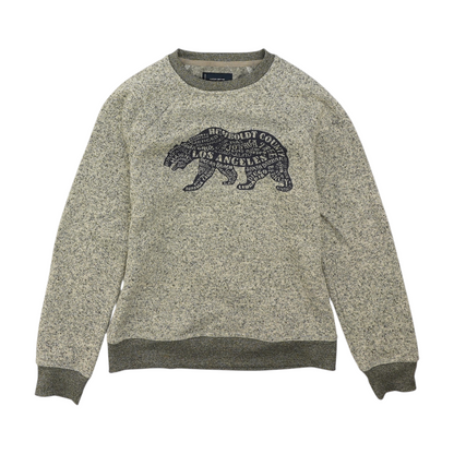 Lucky Brand Gray Solid Sweatshirt Pullover – Image 1
