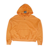 Orange Solid Hoodie Pullover