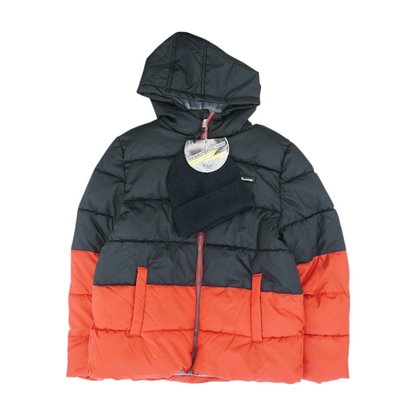 Black Color Block Jacket