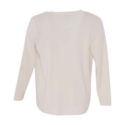 Ivory Petite Cardigan Sweater