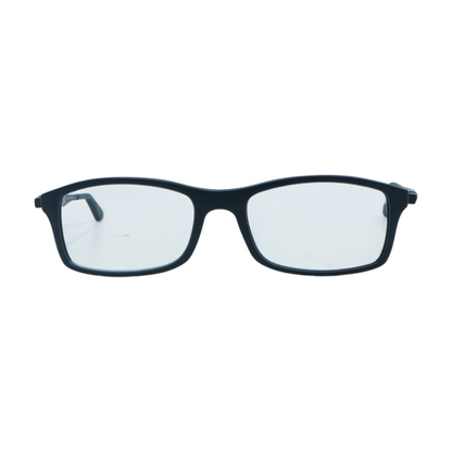 Black RB 7017 Rectangle Prescription Eyewear