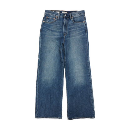 Blue Wide Leg Jeans