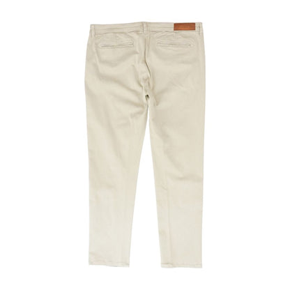 Khaki Solid Chino Pants