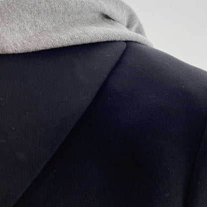 Black Scuba Knit Jacket & Hoodie Dickey