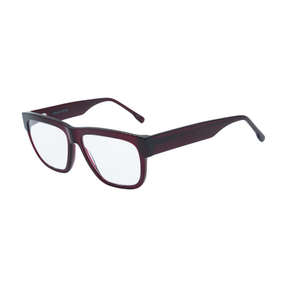 Red MC4543 Square Prescription Eyewear