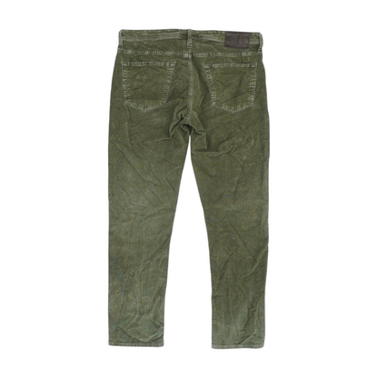 Green Slim Pants