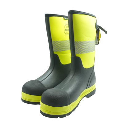 Neon Yellow Work / Hiking Boots