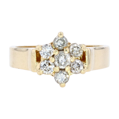 5/8 ctw 14K Yellow Gold Diamond Fashion Ring