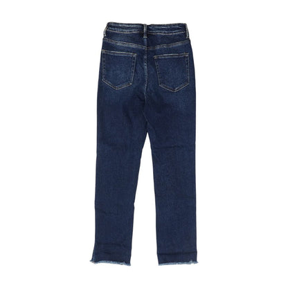 Navy High Rise Skinny Leg Jeans