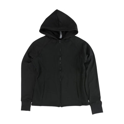 Black Solid Active Jacket