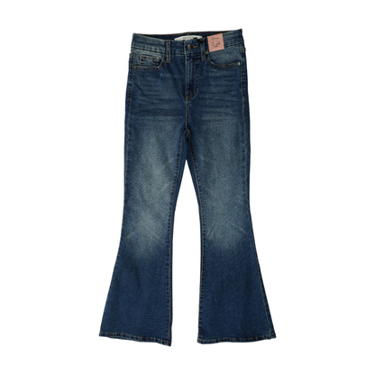 Navy Bell Bottom Jeans