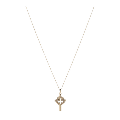 10K Yellow Gold Pendant Necklace