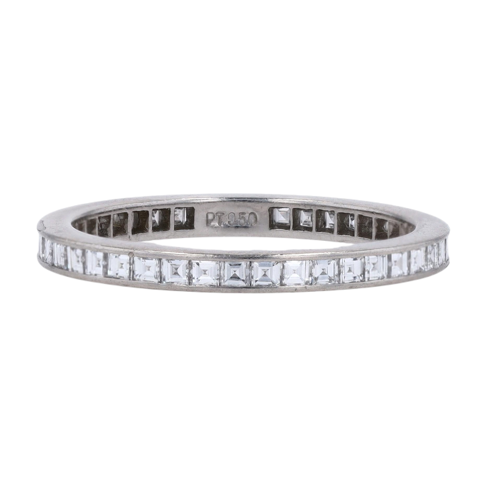 1/2 ctw Platinum Diamond Band