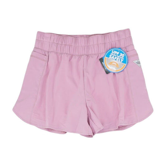 Pink Solid Active Shorts