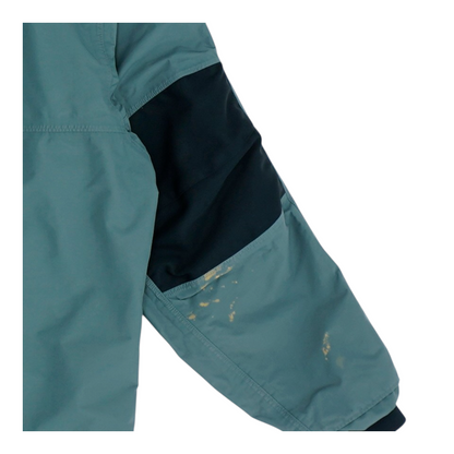 Gray Solid Rain Jacket