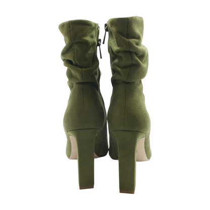 Green Ankle Boots