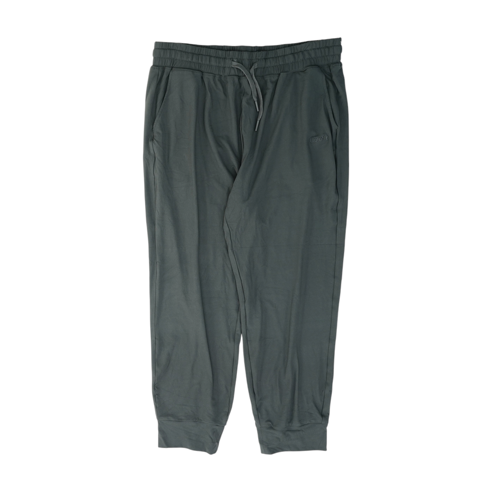 Gray Solid Pajama Bottom