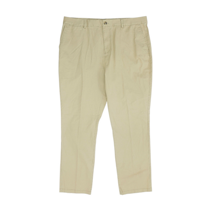 Khaki Straight Pants