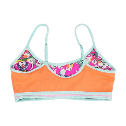 Orange Swim Top