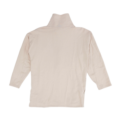 Peach Solid 1/4 Zip Pullover