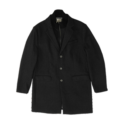 Black Solid Coat
