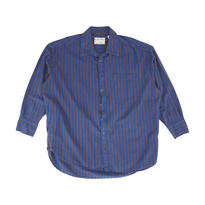 Blue Striped Button Down