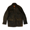 Brown Solid Leather Jacket