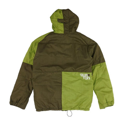 Green Color Block Ski Coat
