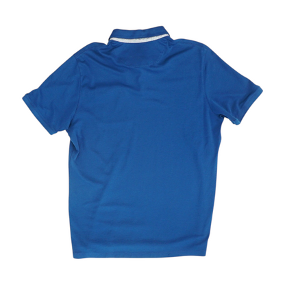 Teal Solid Short Sleeve Polo