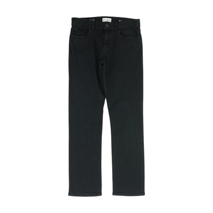 Black Solid Jeans
