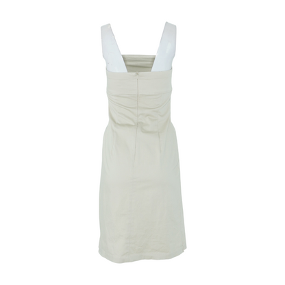 Beige Mini Dress