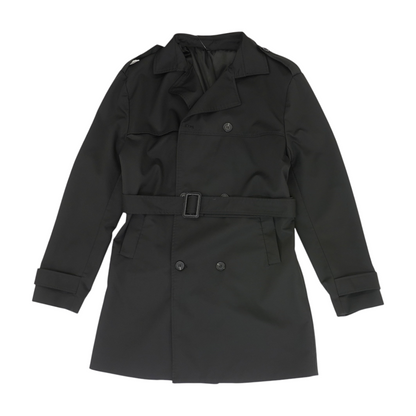 Black Solid Coat