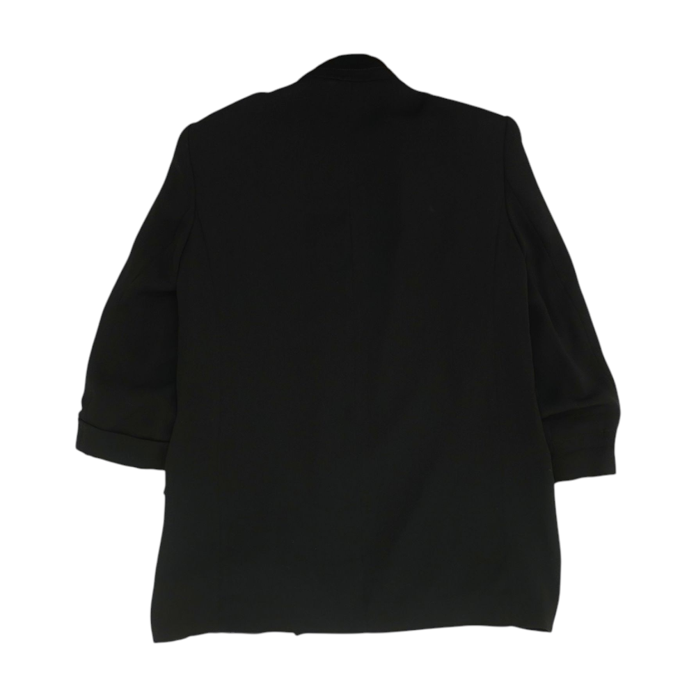 Black Solid Blazer