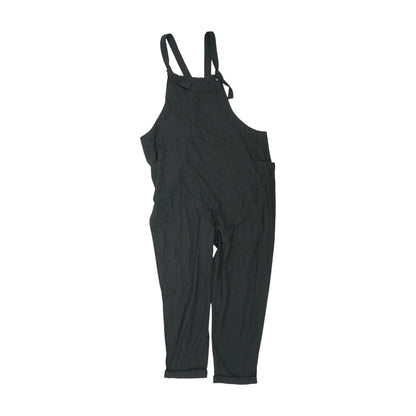 Black Solid Jumpsuit