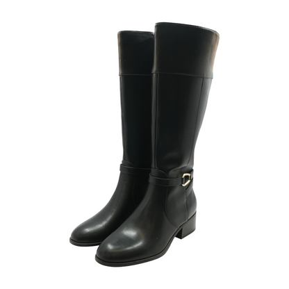 Black Knee-High Boots