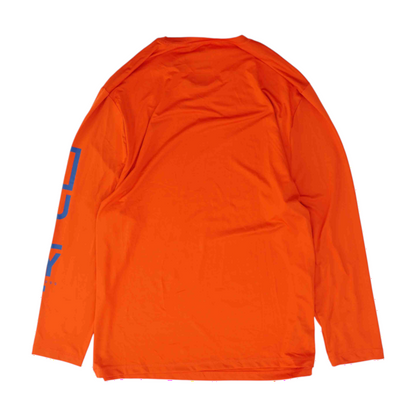 Orange Solid Active T-Shirt