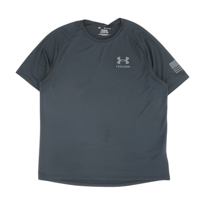 Black Solid Active T-Shirt