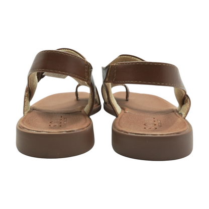 Brown Flat Sandals