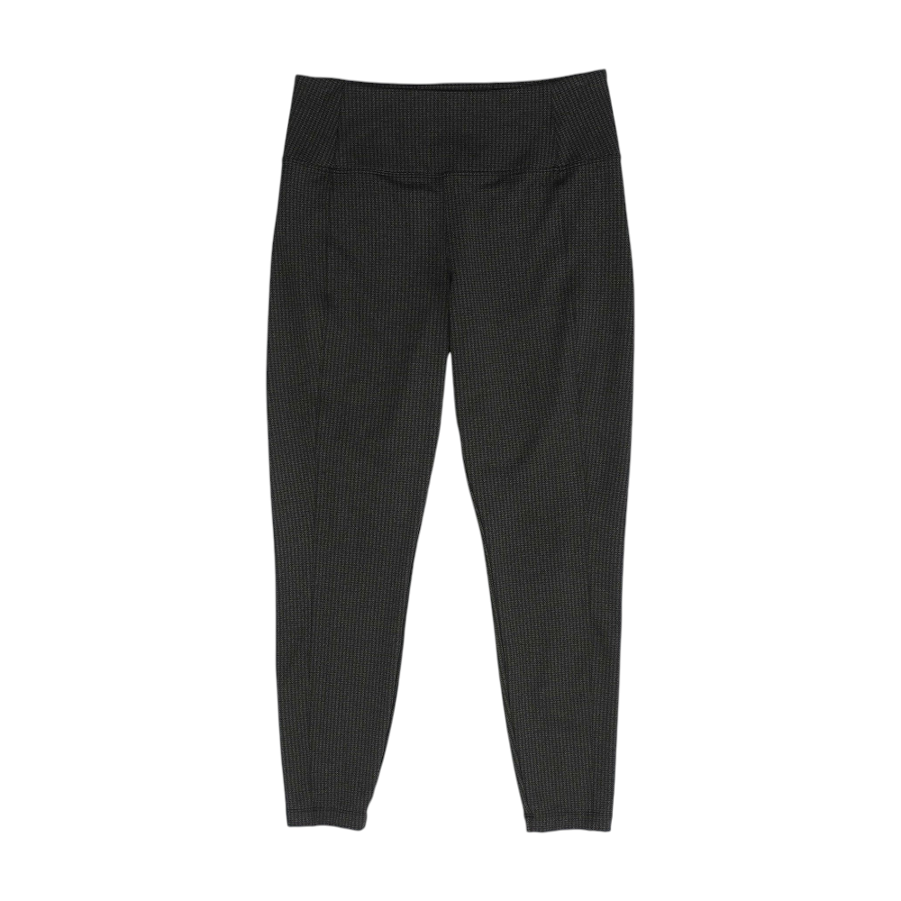 Brown Houndstooth Active Leggings