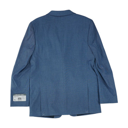 Blue Solid Sport Coat