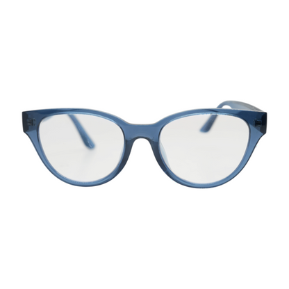 Navy Unknown Square Prescription Eyewear