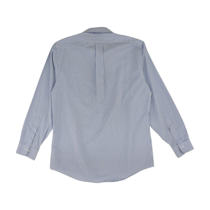 Blue Check Long Sleeve Button Down