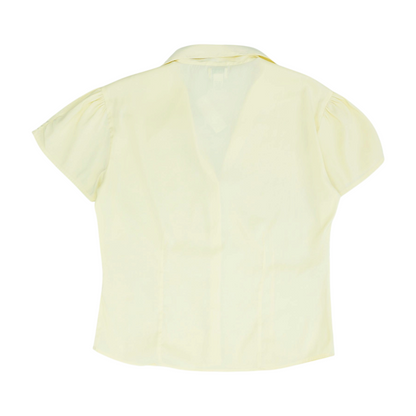 Vintage Yellow Button Down