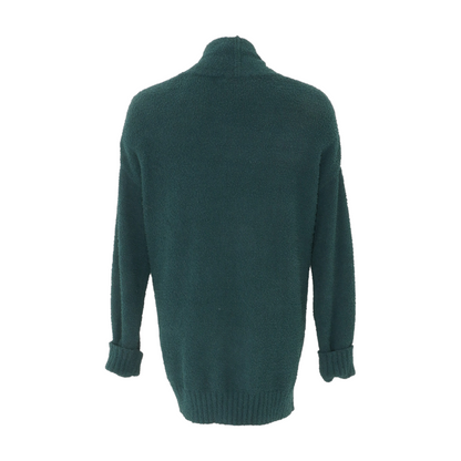 Green Cardigan Sweater