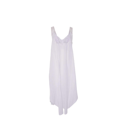 Vintage White Solid Nightgown
