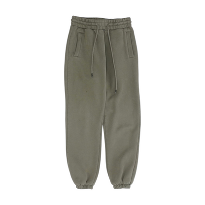 Gray Tapered Pants