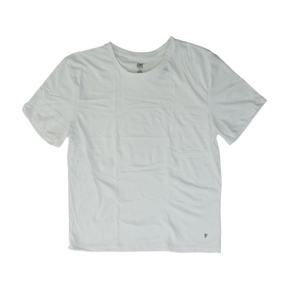 White Solid Undershirt
