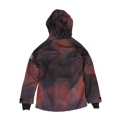 Burgundy Tie Dye Lightweight Coat