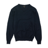 Navy Solid Pullover Sweater