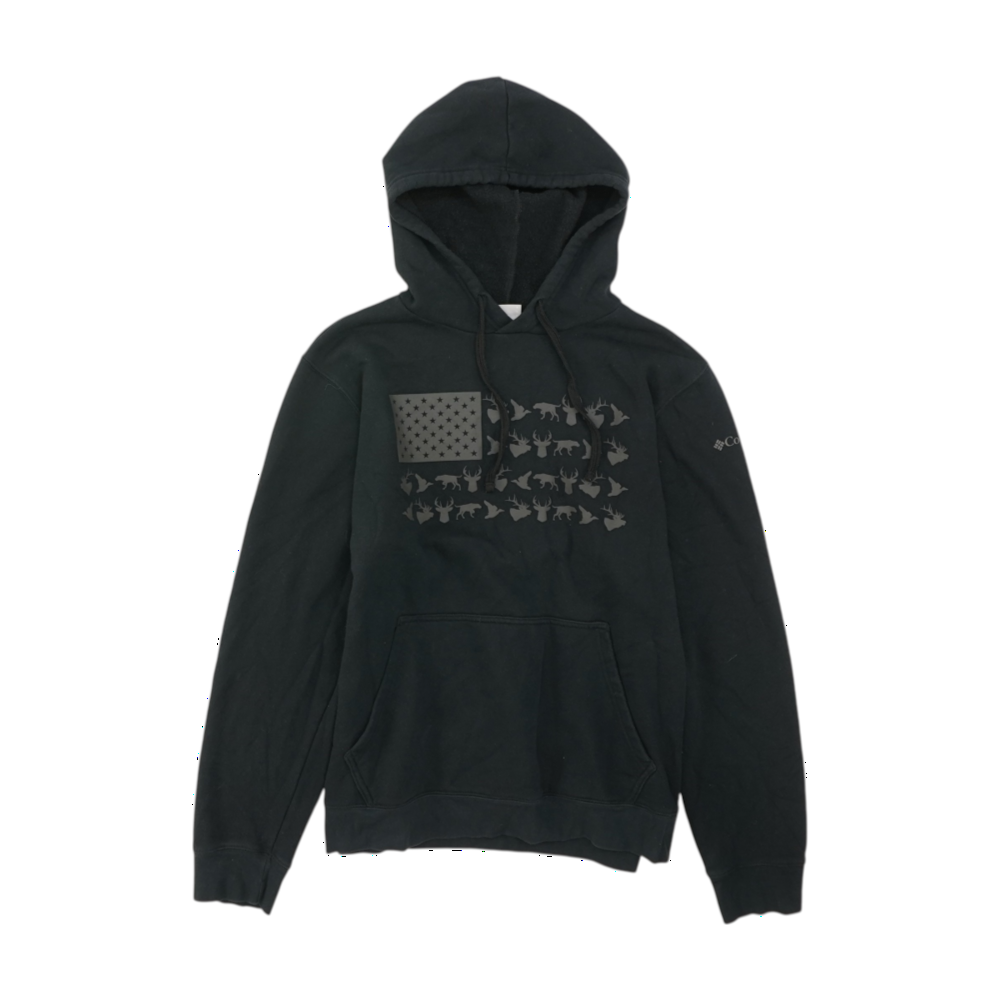 Black Solid Hoodie Pullover